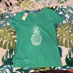 Nautica Pineapple T-Shirt Medium